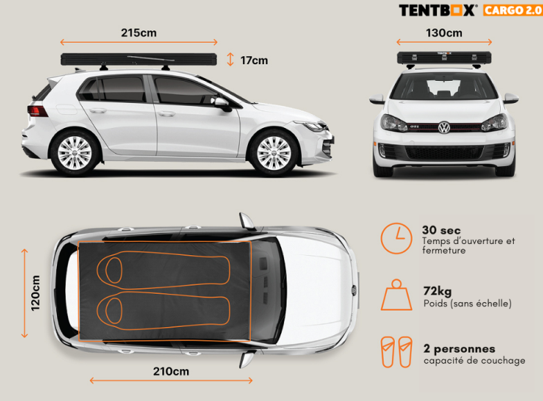TENTBOX - Tente de toit CARGO 2.0 - Image 8
