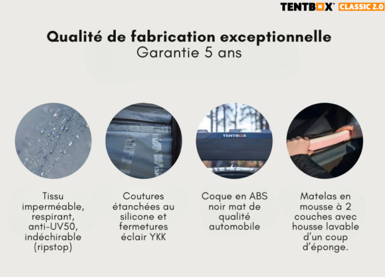 TENTBOX - Tente de toit Classic 2.0 - Image 7