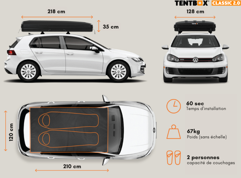 TENTBOX - Tente de toit Classic 2.0 - Image 8
