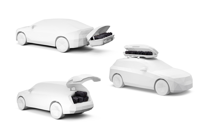 THULE - GoPack Duffel set 4 pièces noir - Image 4