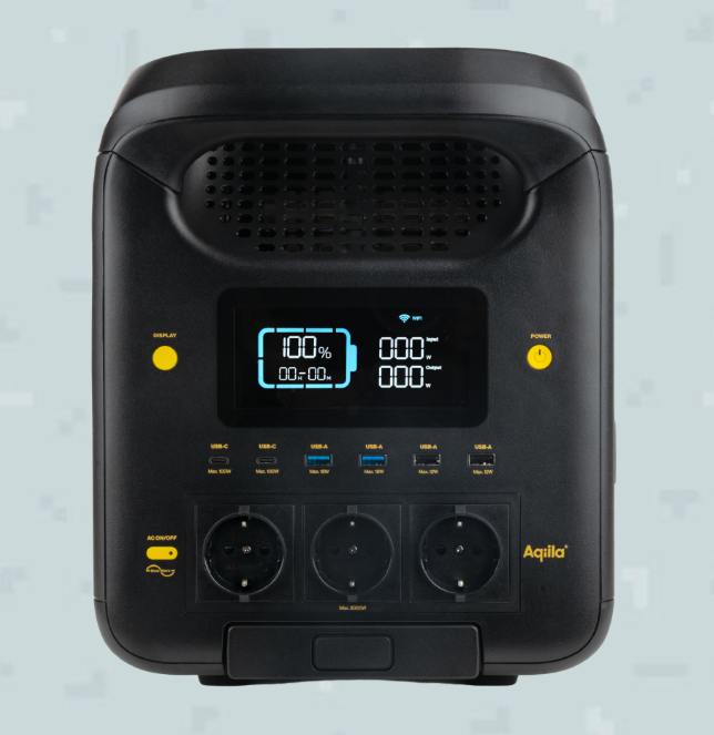 AQIILA - Batterie portative Powerbird S3000V2 - Image 4