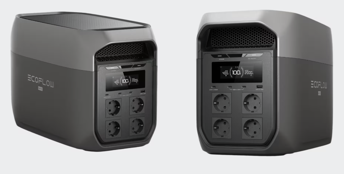 ECOFLOW - Batterie Delta 3 Max 2048 Wh - 2400 W ultra‑rapide - Image 3