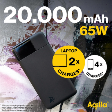 AQIILA - Powerbank B20+ 20000 mAh 65W - Image 4