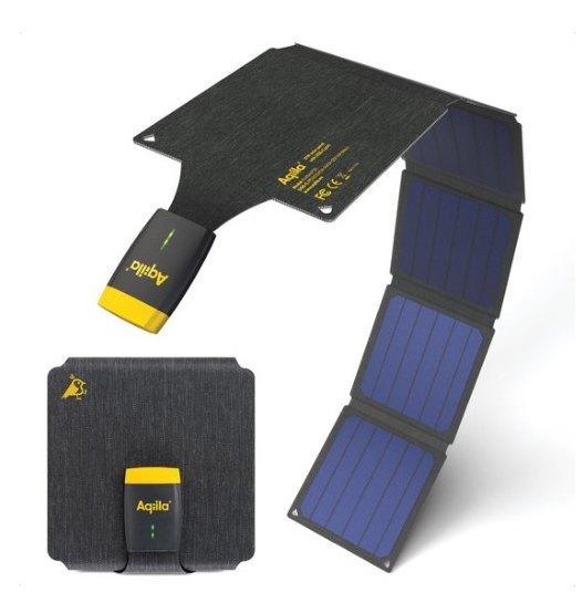 AQIILA - Nouveauté: Panneau solaire portable USB Sunbird P21 – 21 W - Image 2